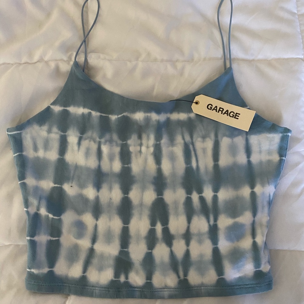 Garage spaghetti strap tank